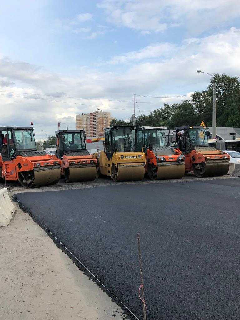 ремонт Богатырского проспекта, фото ООО "Экспрессстрой"